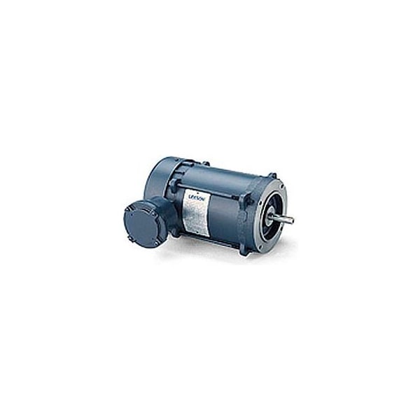 Leeson Leeson Motors - 1.5/1HP, 208-230/460V, 3450/2850RPM, EPFC, Round Mount 119428 - main